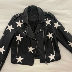 Blank NYC Star Leather Jacket